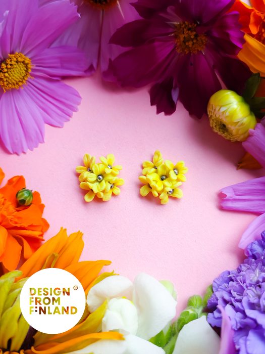 Primrose stud earrings