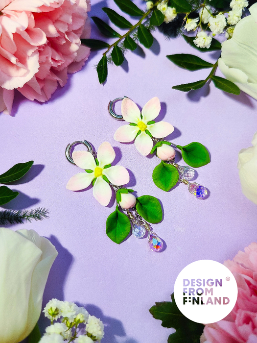 The Beauty of Midsummer earrings - mid size