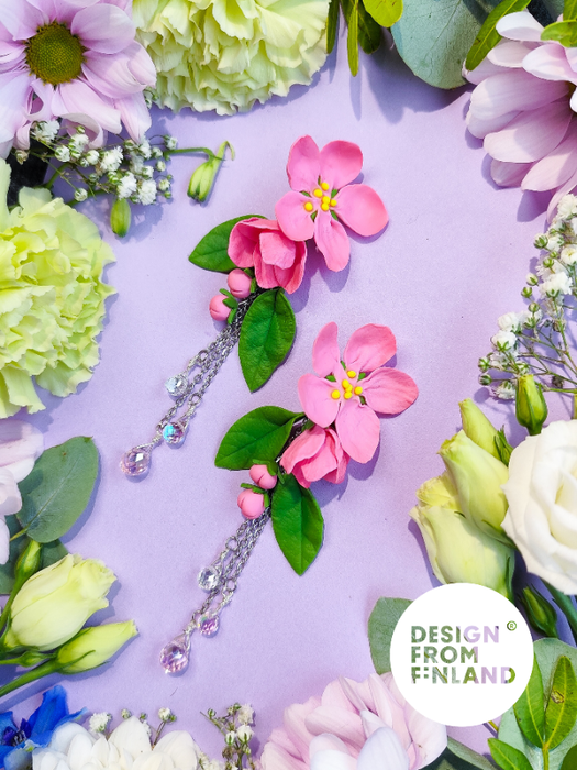 Beauty of the Nightless Night earrings