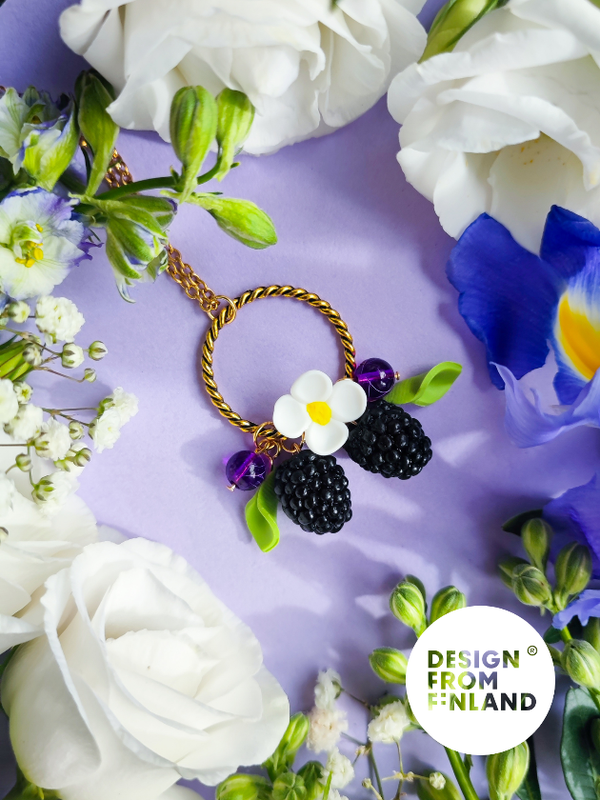 Blackberry necklace-small