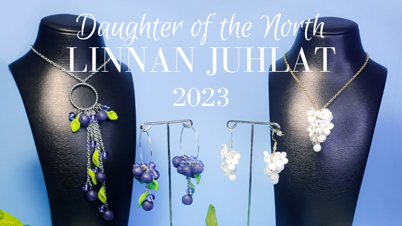 "Blueberry" and "Frost Flower" jewelry featured at the 2023 Independence Day Reception