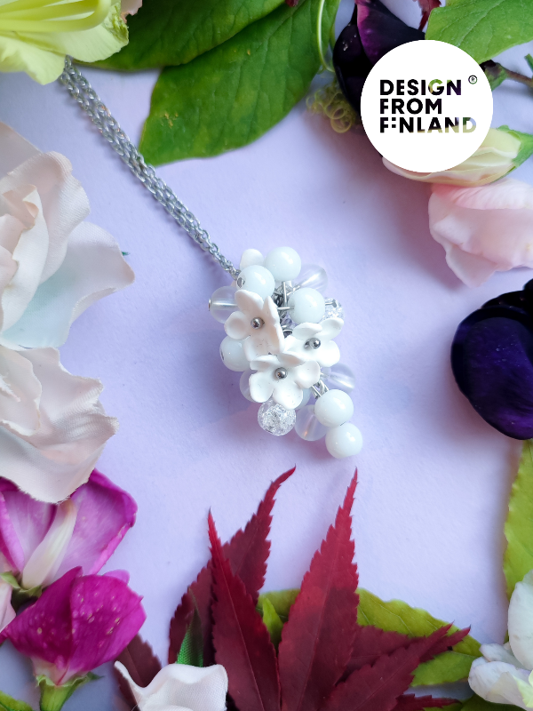 Frost flower necklace