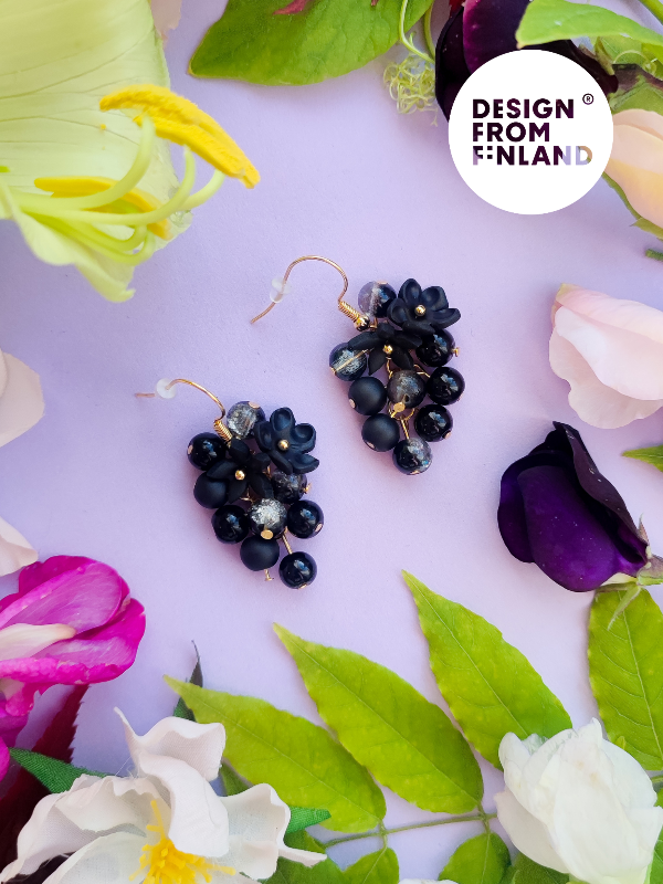 Queen of the night earrings