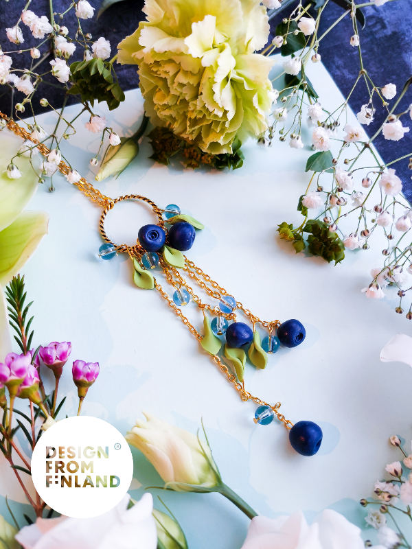 Blueberry necklace-big