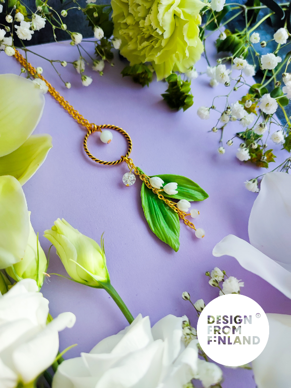 Lily of the valley necklace