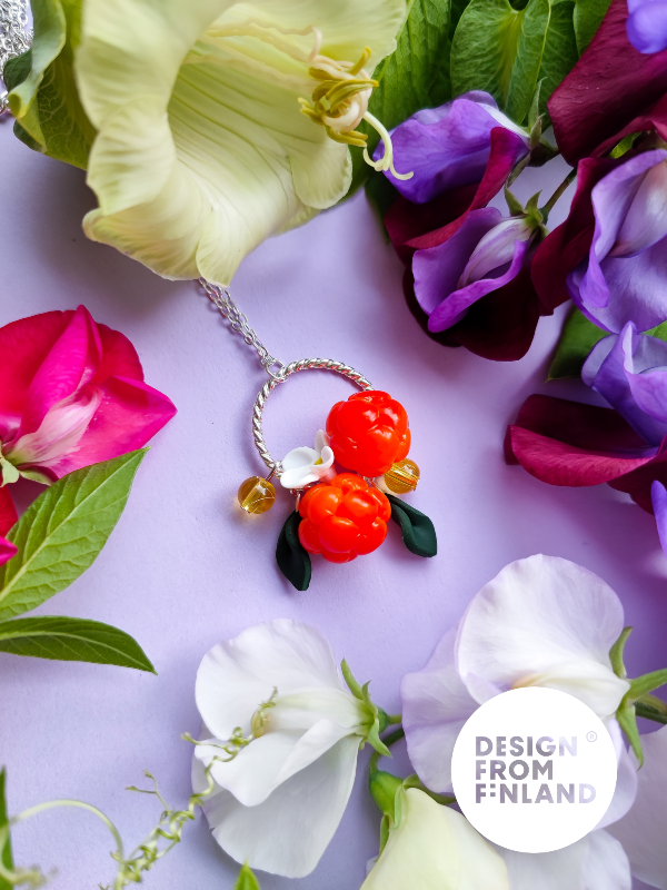 Cloudberry necklace-small